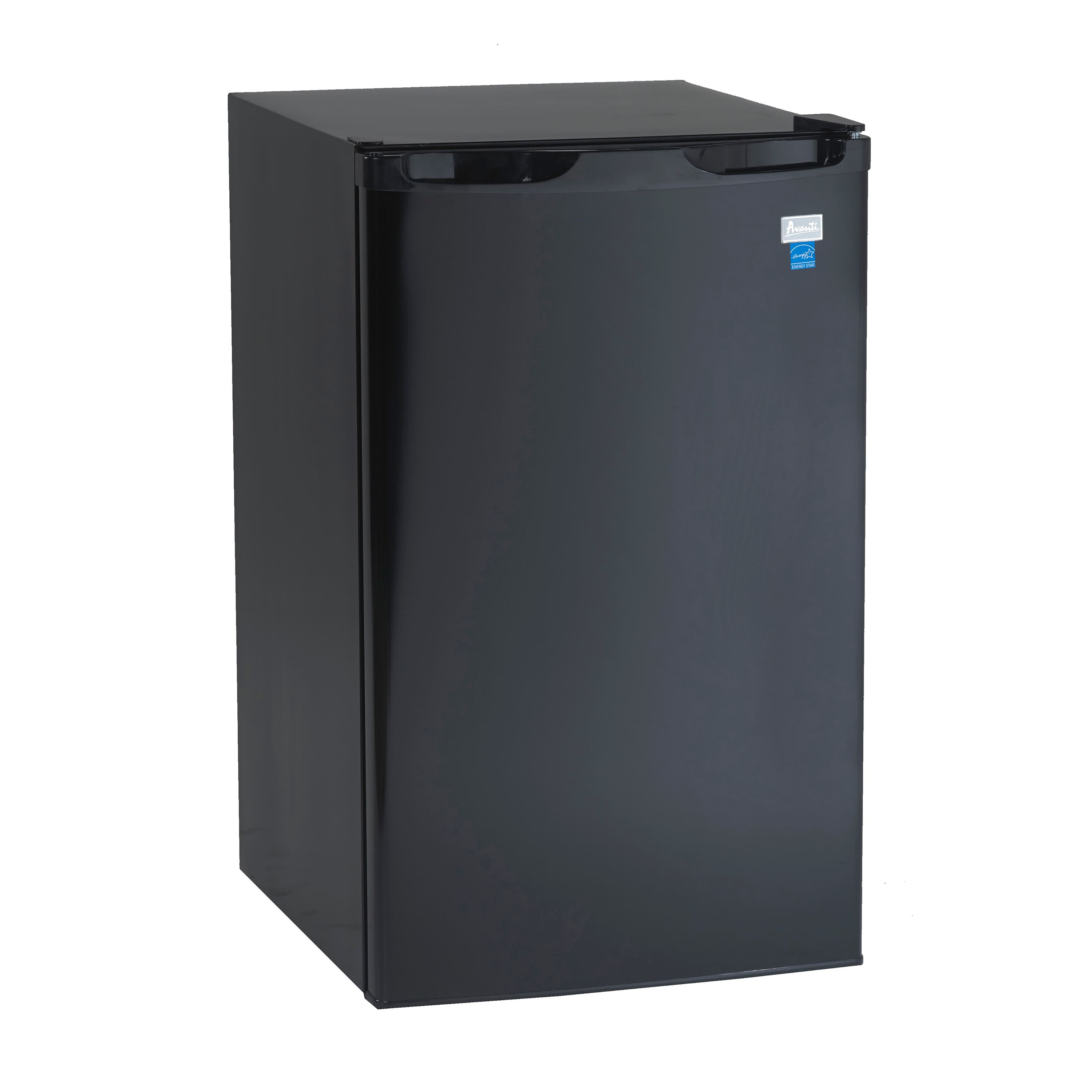 Avanti - 4.4 cu. ft. Compact Refrigerator, Mini-Fridge - Black
