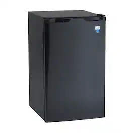 Avanti - 4.4 cu. ft. Compact Refrigerator, Mini-Fridge, in - Black