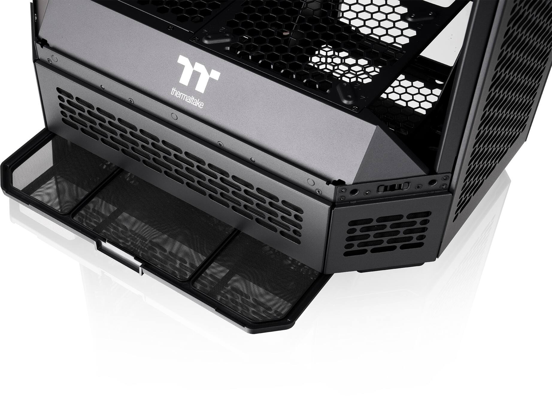 Thermaltake Tower 600 Mid Tower ATX PC Case Black CA-1Z1