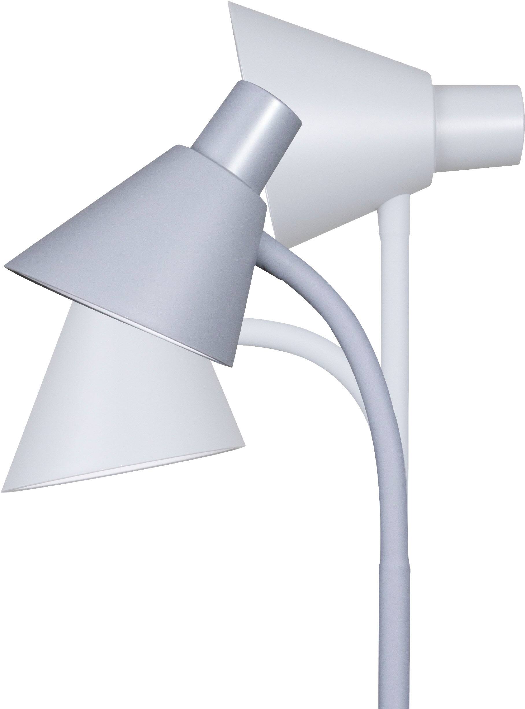 Alt View 13. OttLite - Twist LED Desk Lamp w/Wireless Charging - Gray.