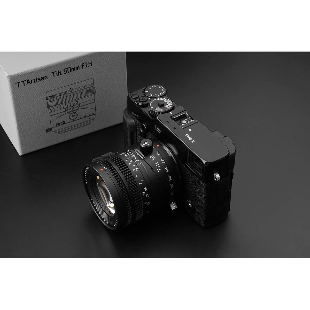 50mm f1.4 Tilt TTArtisan 29 R a a : , TVlt.50  
6x = 8 SVANTE - ShE ST 05 DEE d'di 5 15 Tilt STE 4 1 .00E E 0% "ROS 52 OLD 06  
X-Pro3