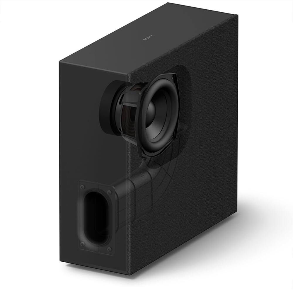 Alt View 3. Sony - BRAVIA HTA8 Theater Trio Three-Unit System + BRAVIA SASW7 Theater Sub 7 Wireless Subwoofer & 26-Month Extended Warranty - Black.
