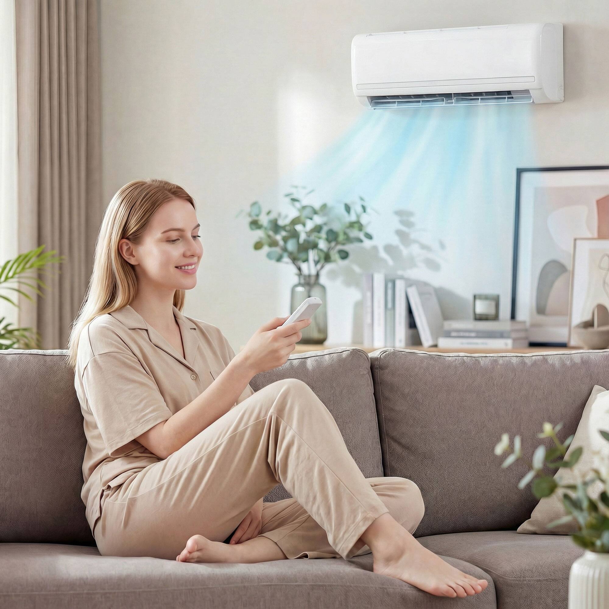 Alt View 1. Homcom - BTU Mini Split Air Conditioner, 22 SEER2 115V Inverter AC Unit Cools up to 750 Sq.Ft - White.