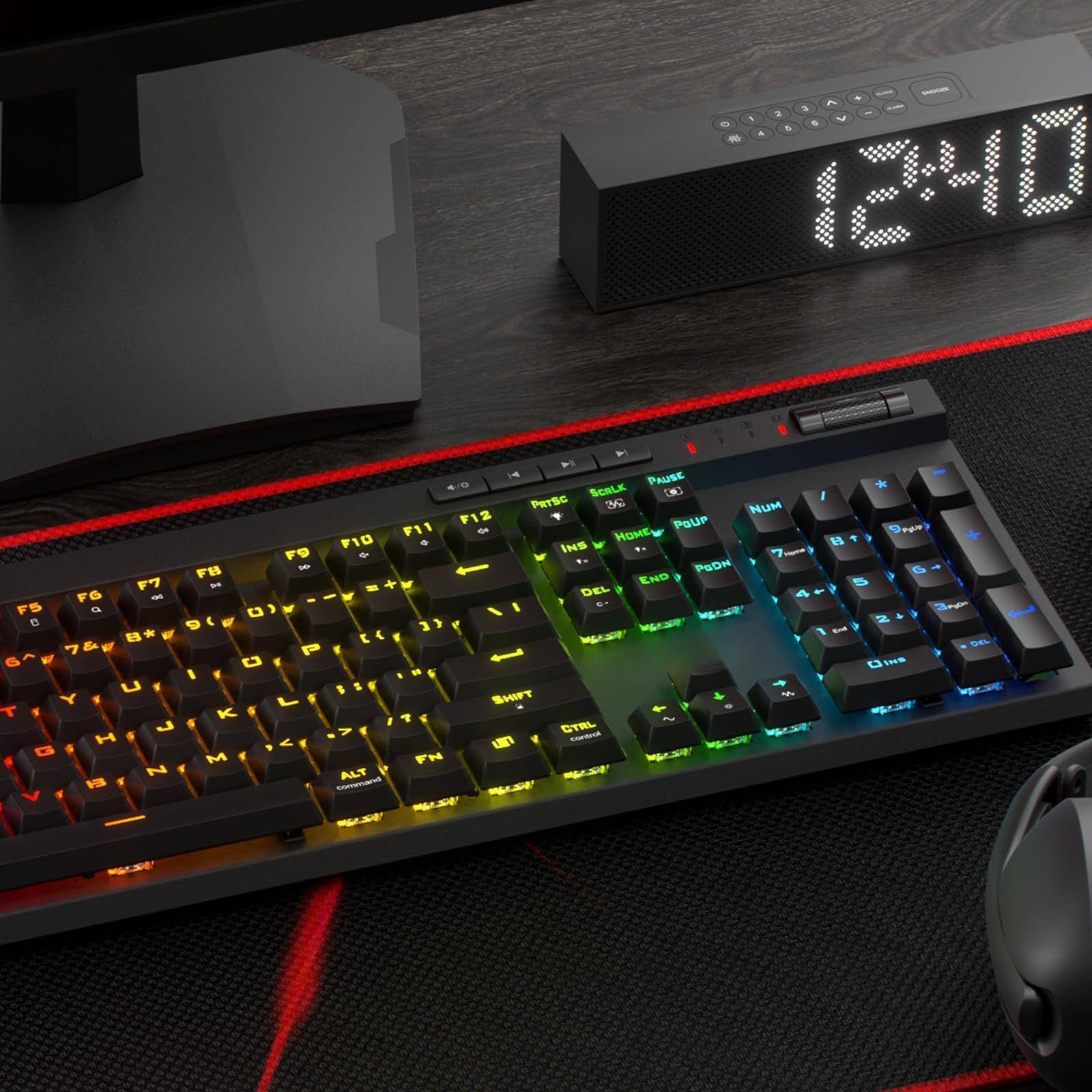 Sure, here is the corrected and grouped text from the image:

- F10
- F11
- F12
- PAUSE
- SCROLL
- PRTSC
- NUM
- HOME
- END
- DEL
- INS
- PGDN
- PGUP
- CTRL
- ALT
- FN
- SHIFT
- CTRL
- ALT
- FN
- CTRL
- ALT
- FN
- CTRL
- ALT
- FN
- 12:40