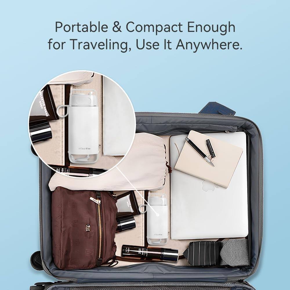 Portable & Compact Enough for Traveling, Use It Anywhere.