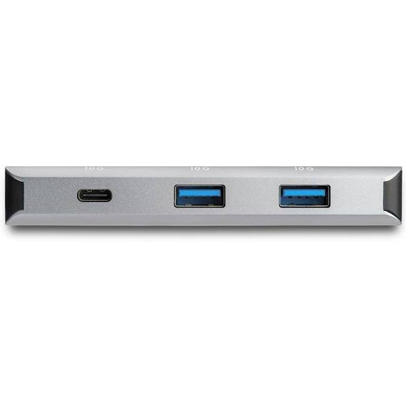 Front. Startech - 4 Port USB-C Hub to 3x USB A & 1x USB-C.
