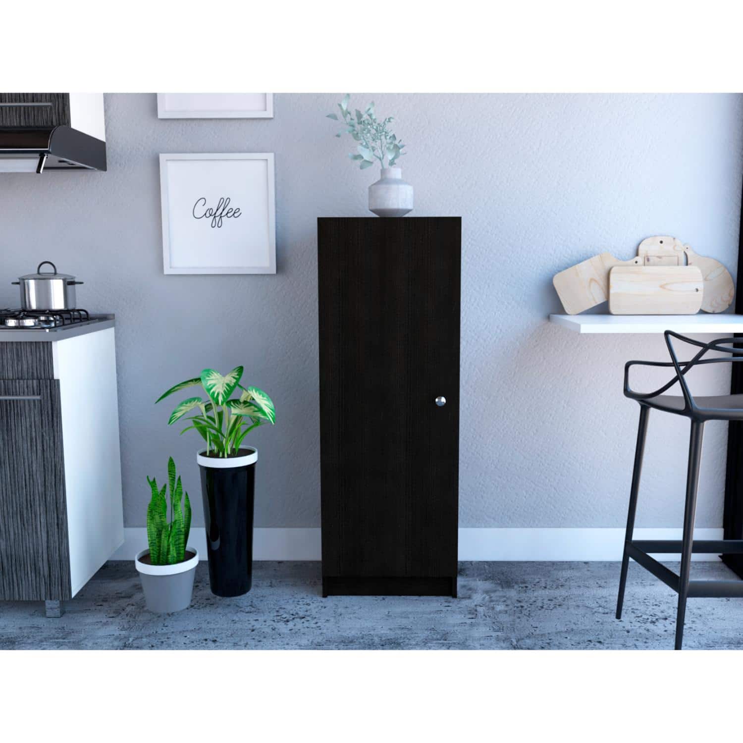 TuHome - Belleria Pantry - Black price history on PriceWatchPro