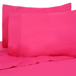 Premier Colorful - Bright 4 pc Microfiber Sheet Sets - Bright Red