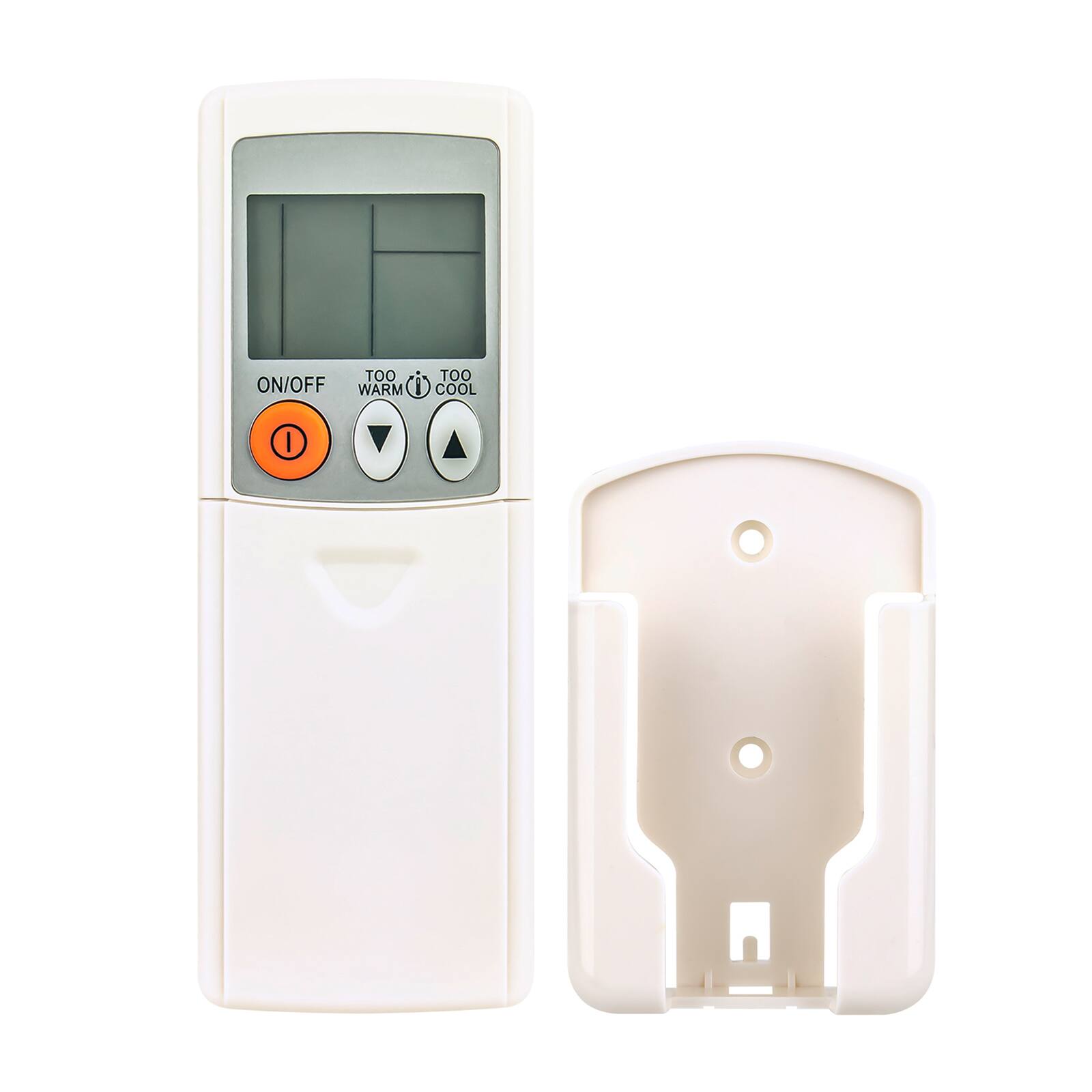 WINFLIKE - NEW KM15E Replace AC Remote Control Compatible with Mitsubishi Electric Mr Slim Air Conditioner - White