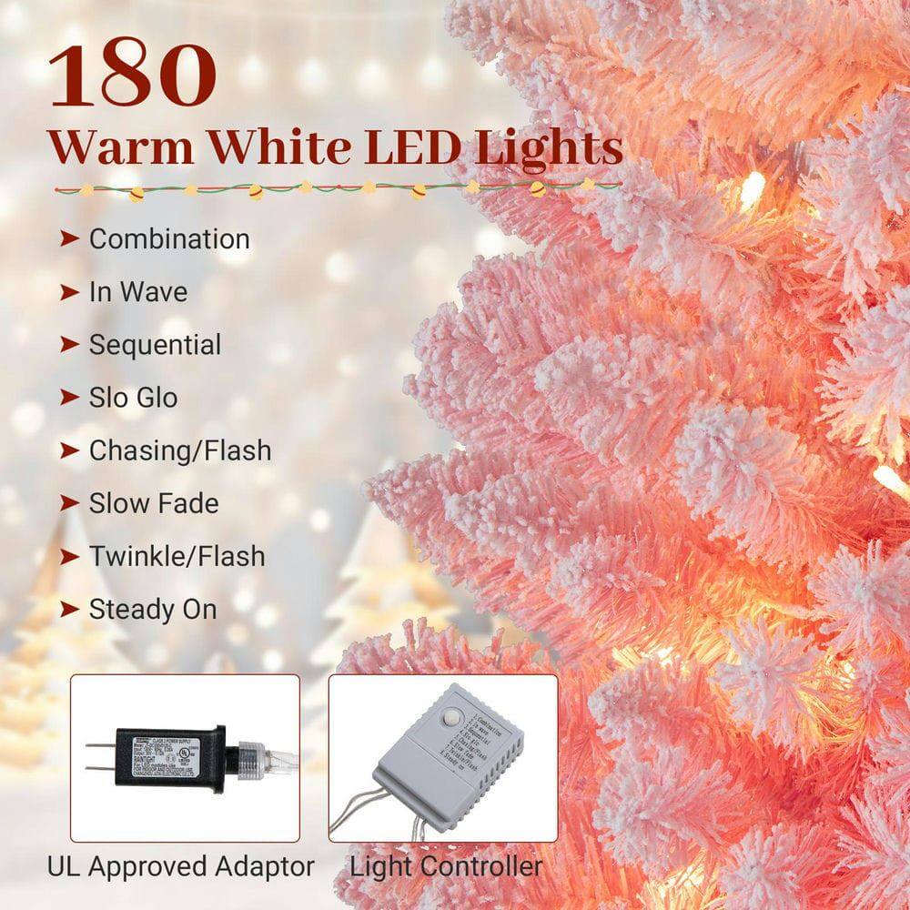 180 Warm White LED Lights

- Combination
- In Wave
- Sequential
- Slo Glo
- Chasing/Flash
- Slow Fade
- Twinkle/Flash
- Steady On

UL Approved Adaptor

Light Controller