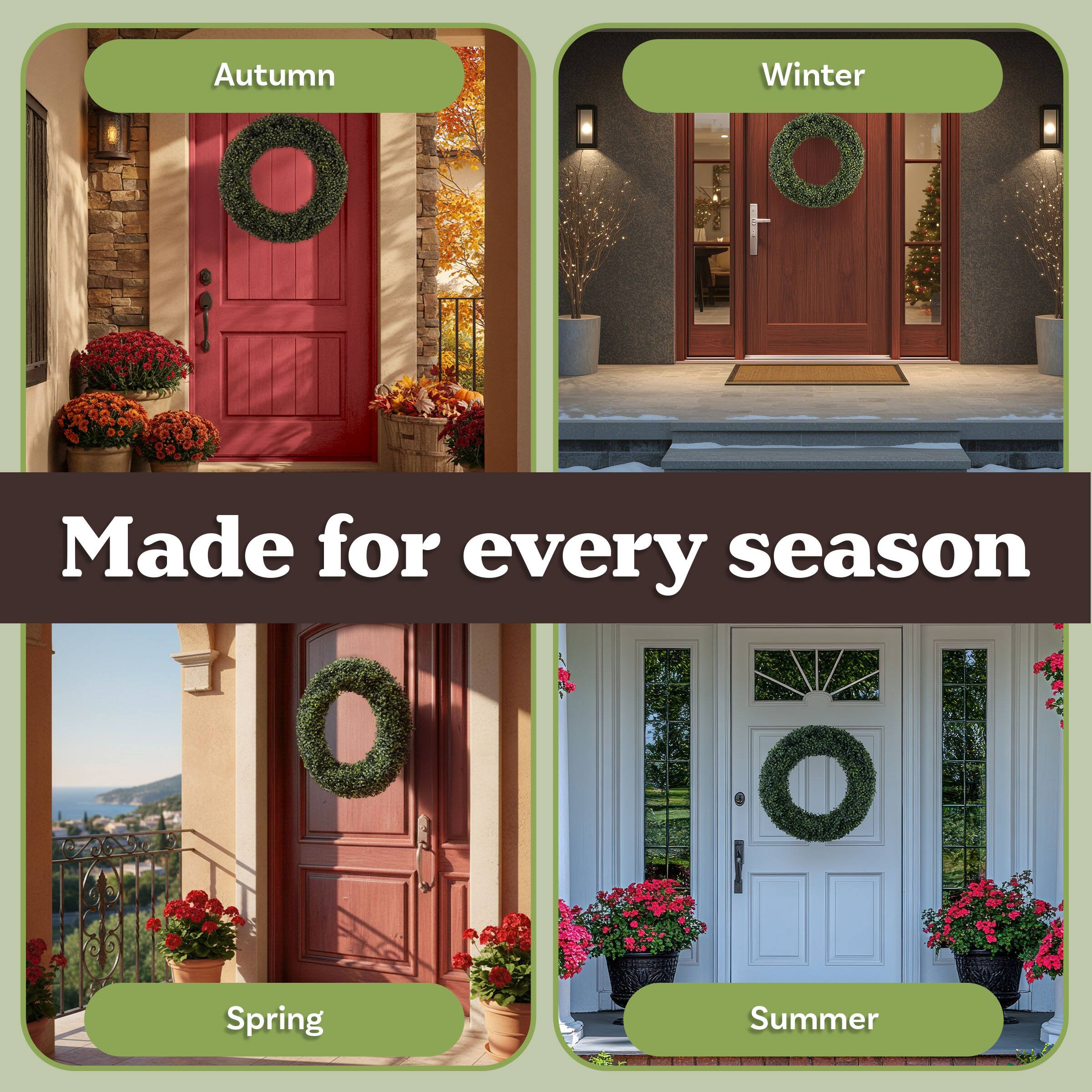 Autumn  
Winter  
Made for every season  
Spring  
Summer