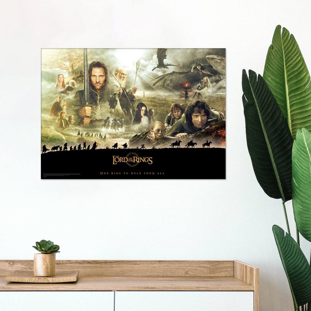 LORD OF THE RINGS  
ONE RING TO RULE THEM ALL