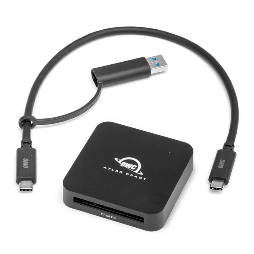 OWC - Atlas CFast Card Reader USB-C/USB-A CFast 2.0 Card Reader