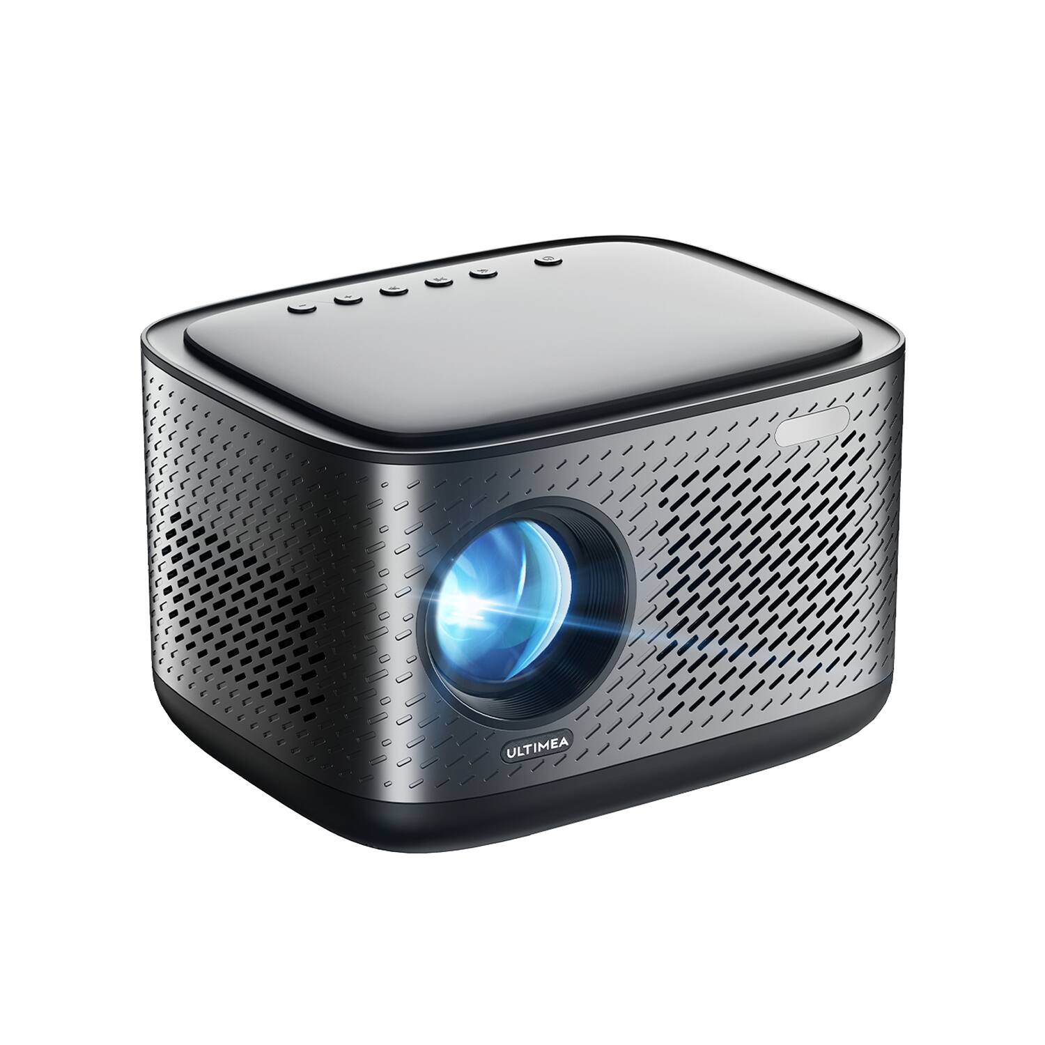 Angle. Ultimea - ULTIMEA 1080P Projector, WiFi 6,Netflix-Certified,700 ANSI Lumens,Dolby Audio - Apollo P50 - Black.