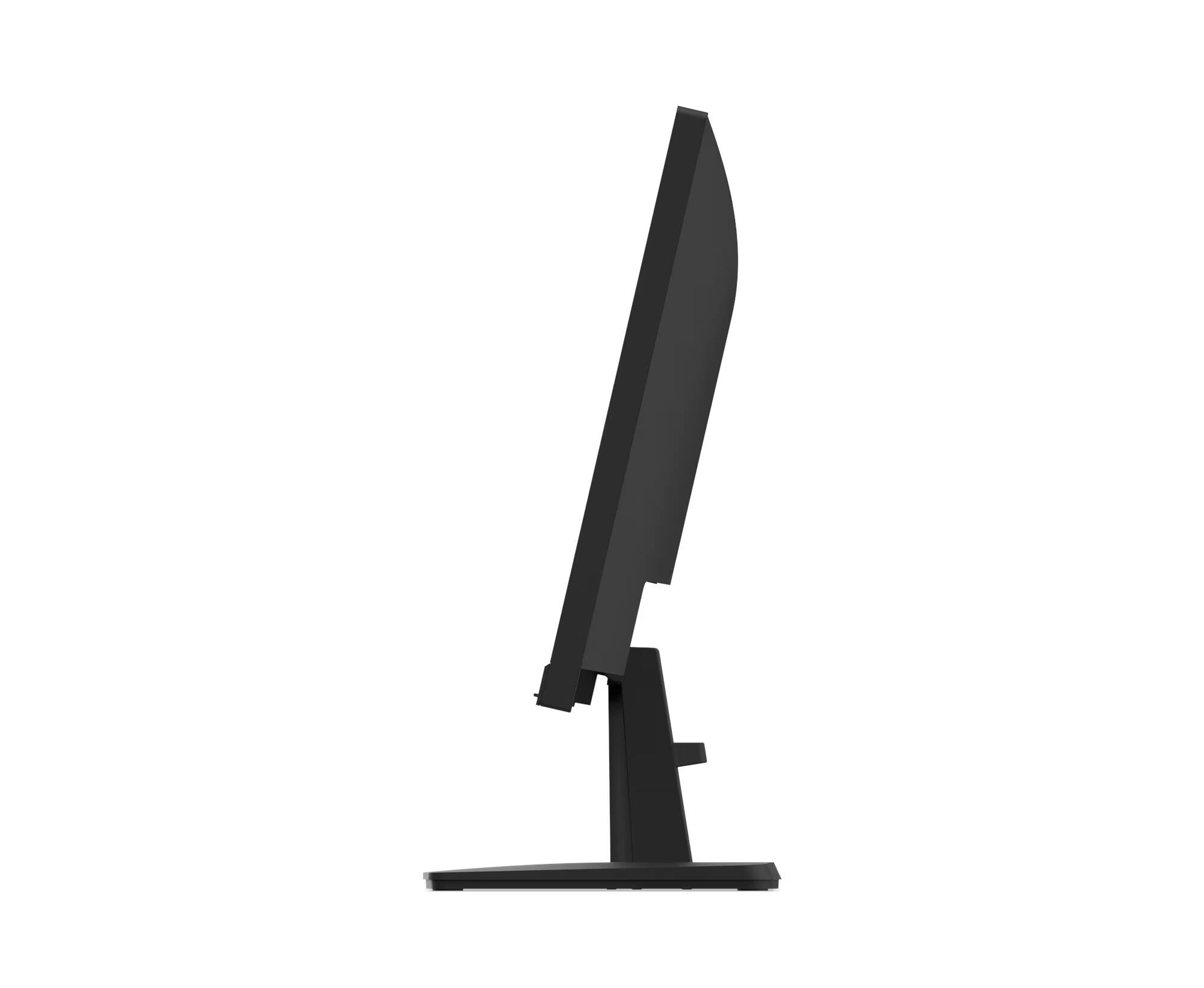 Alt View 6. Lenovo - ThinkVision 22" FHD IPS Monitor, 4ms Response Time, Anti-Glare, Flicker-Free, 100Hz Refresh Rate, HDMI & DKZ Hub 2-Pack - Black.