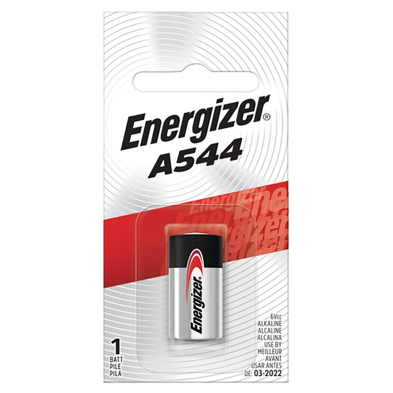 Energizer A544  
6Vcc  
Alkaline  
Alcaline  
Alcalina  
Use by: 03-2022  
Meilleur avant: 03-2022  
Usar antes de: 03-2022