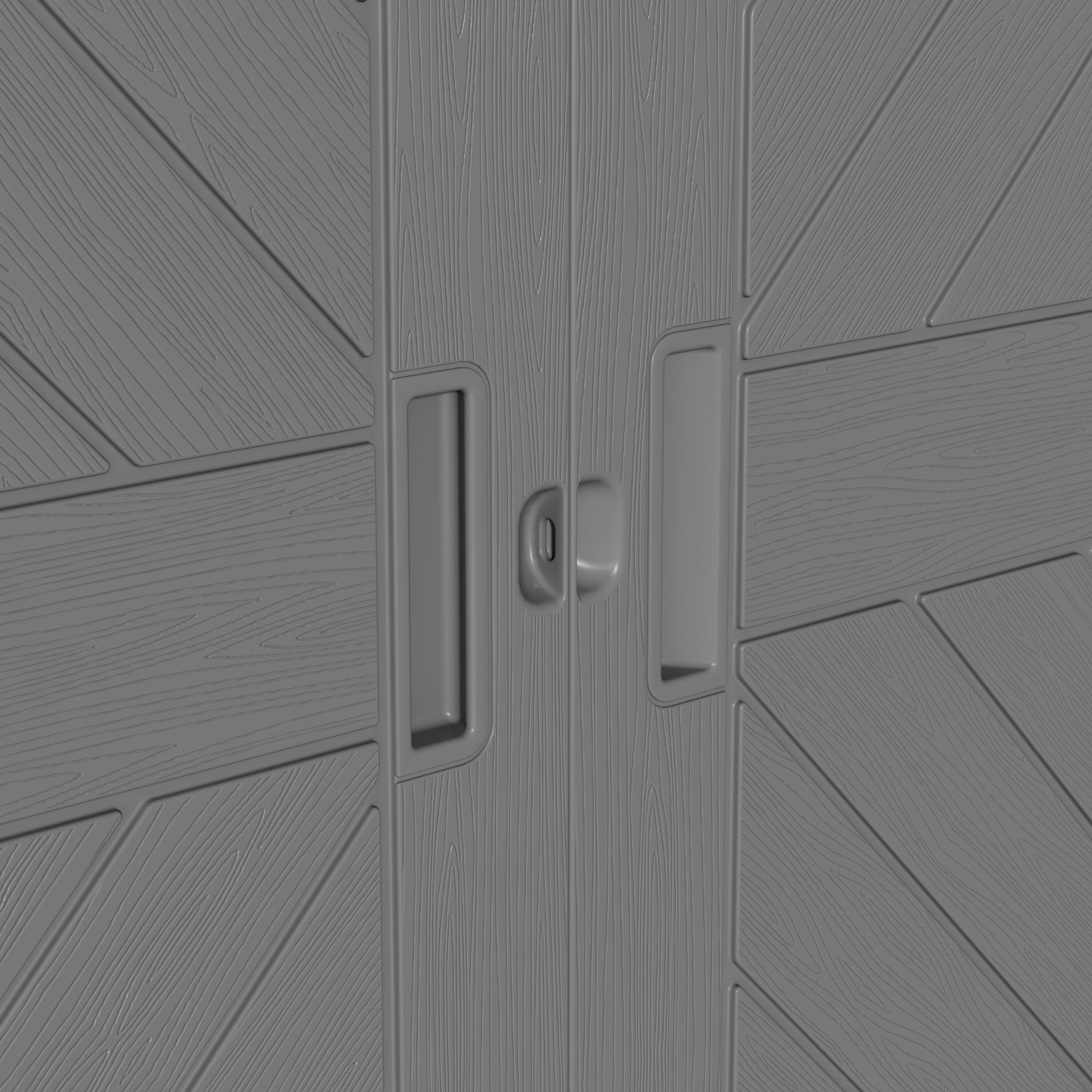 Alt View 1. Decksplore - Outdoor Storage Cabinet Waterproof Resin Vertical Outdoor Storage Shed for Patio Garden Tools.