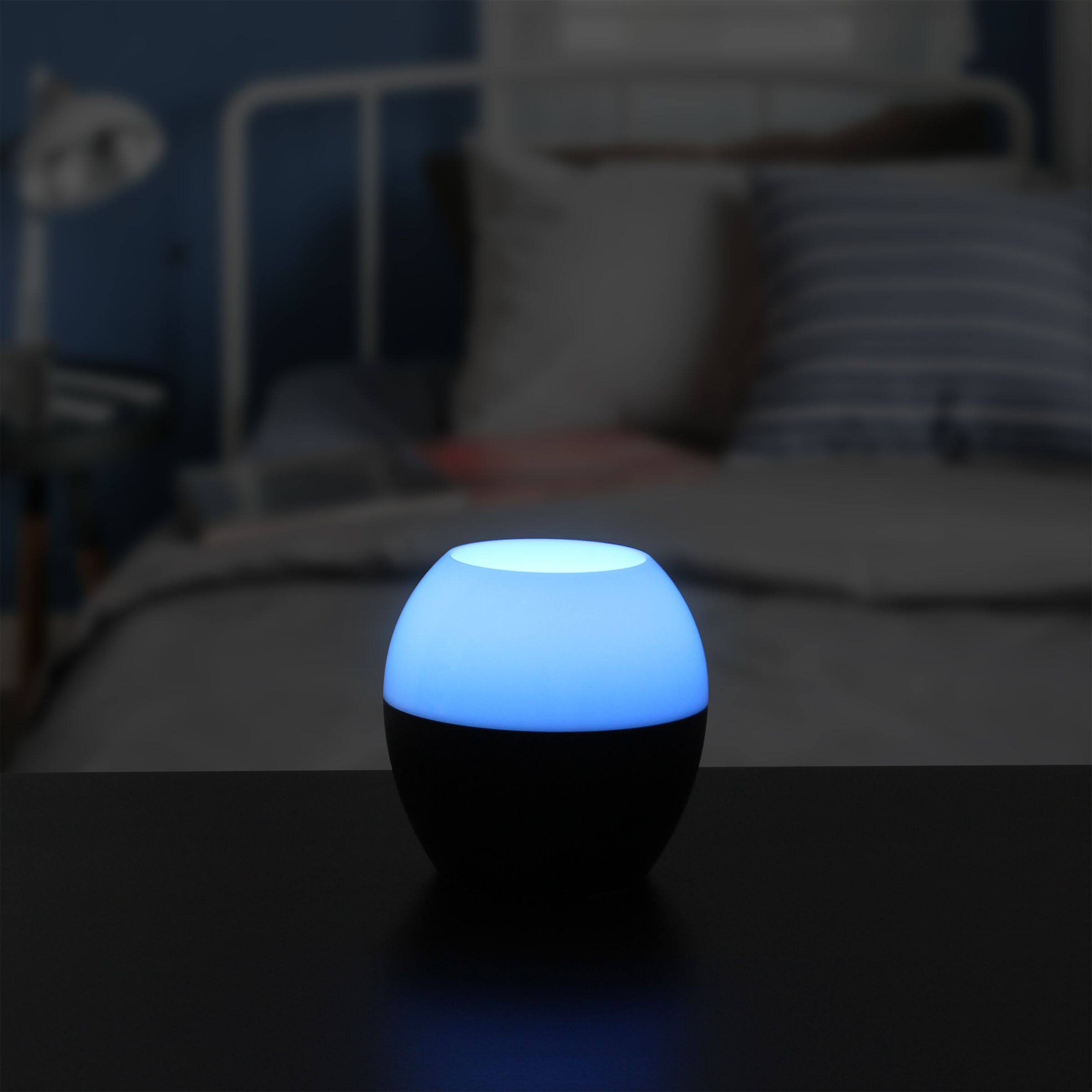 Alt View 1. Jensen - SMPS-560 Bluetooth Wireless Speaker with Color Changing LED Lamp.