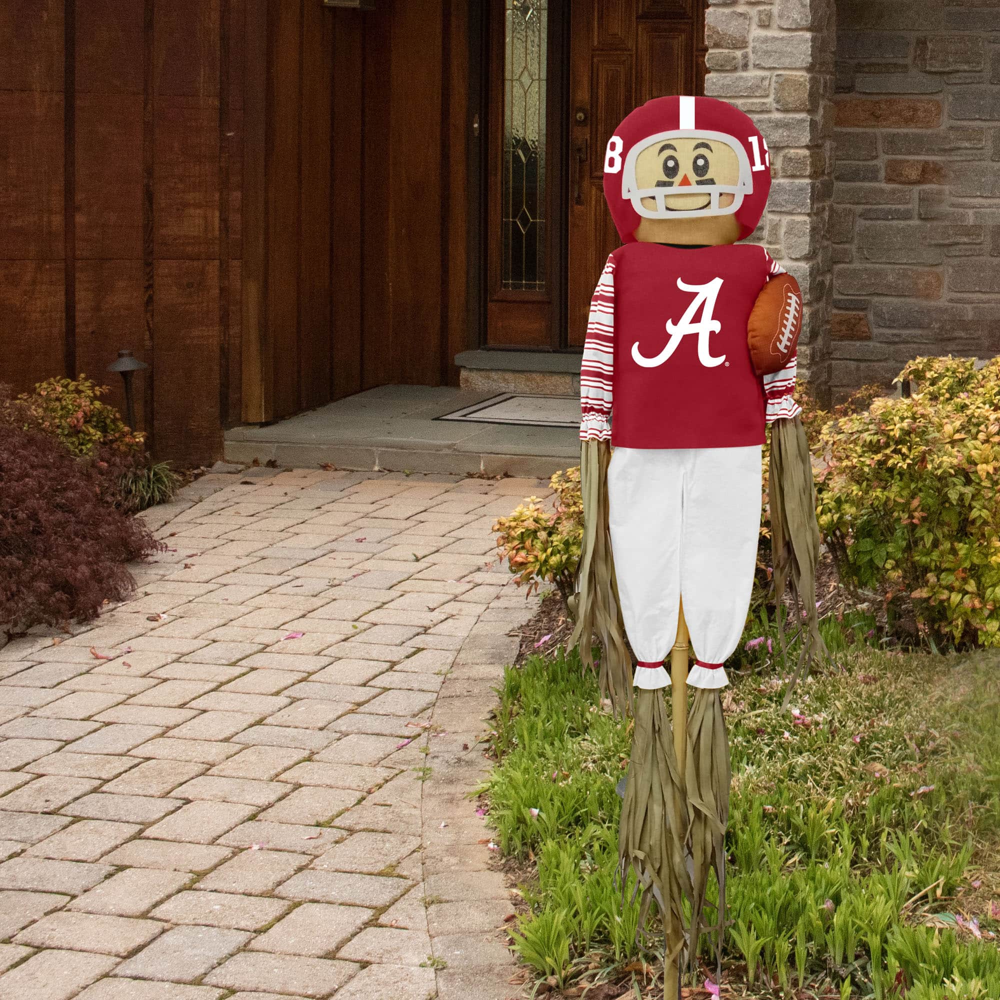 Alt View 2. Sporticulture - Alabama Crimson Tide 5' Team Pride Scarecrow - Multicolor.