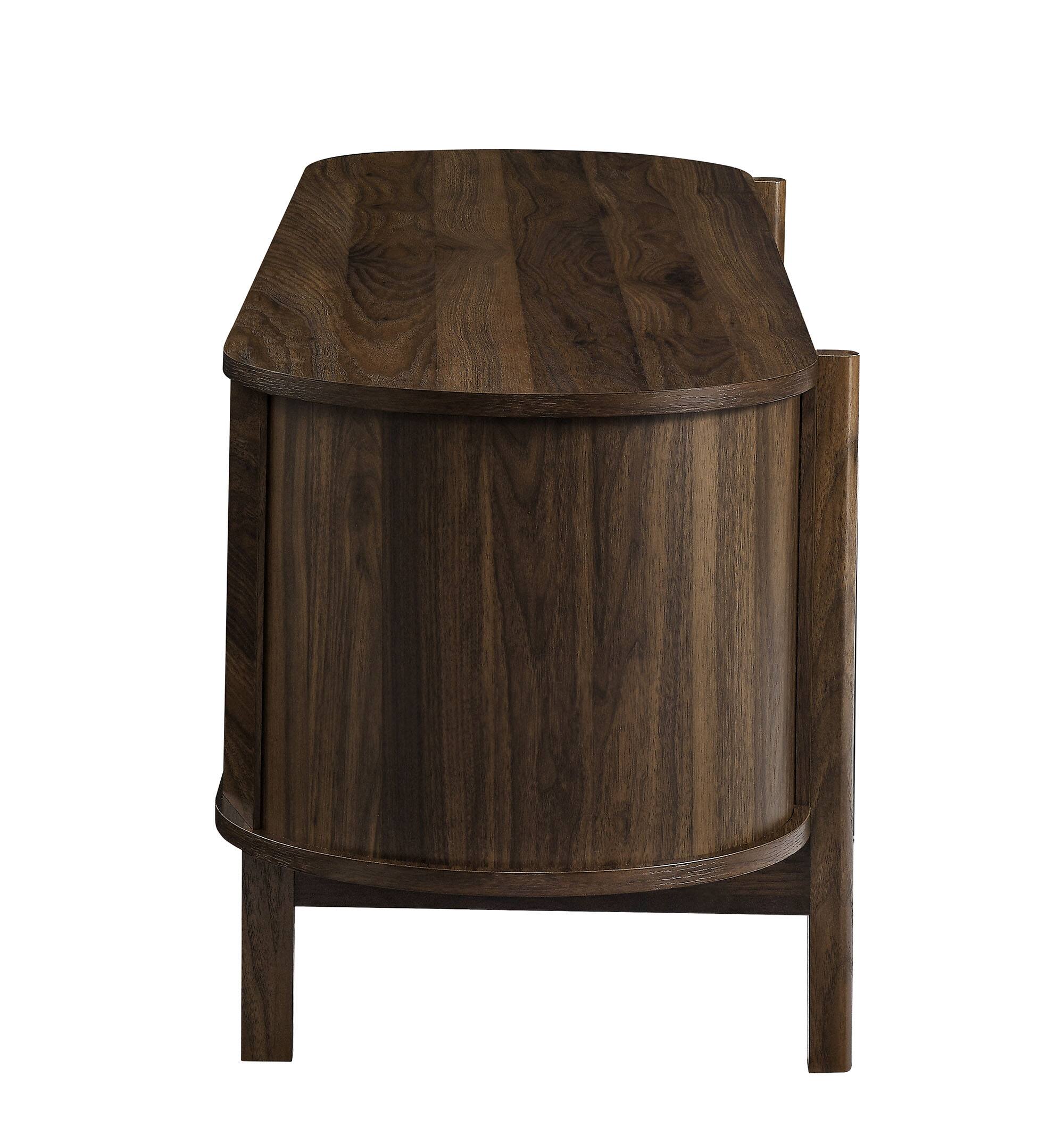 Back. Modway - Reid 61" TV Stand by Modway - Walnut.