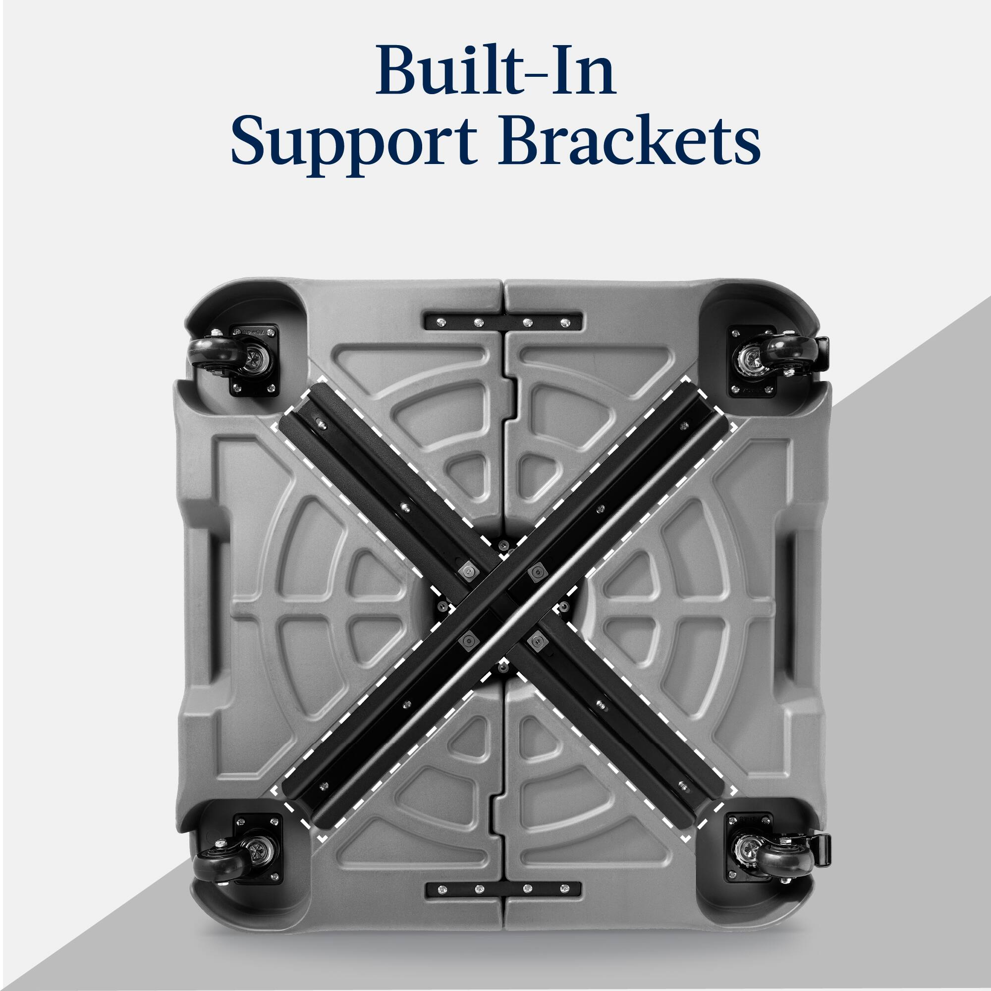 Built-In Support Brackets