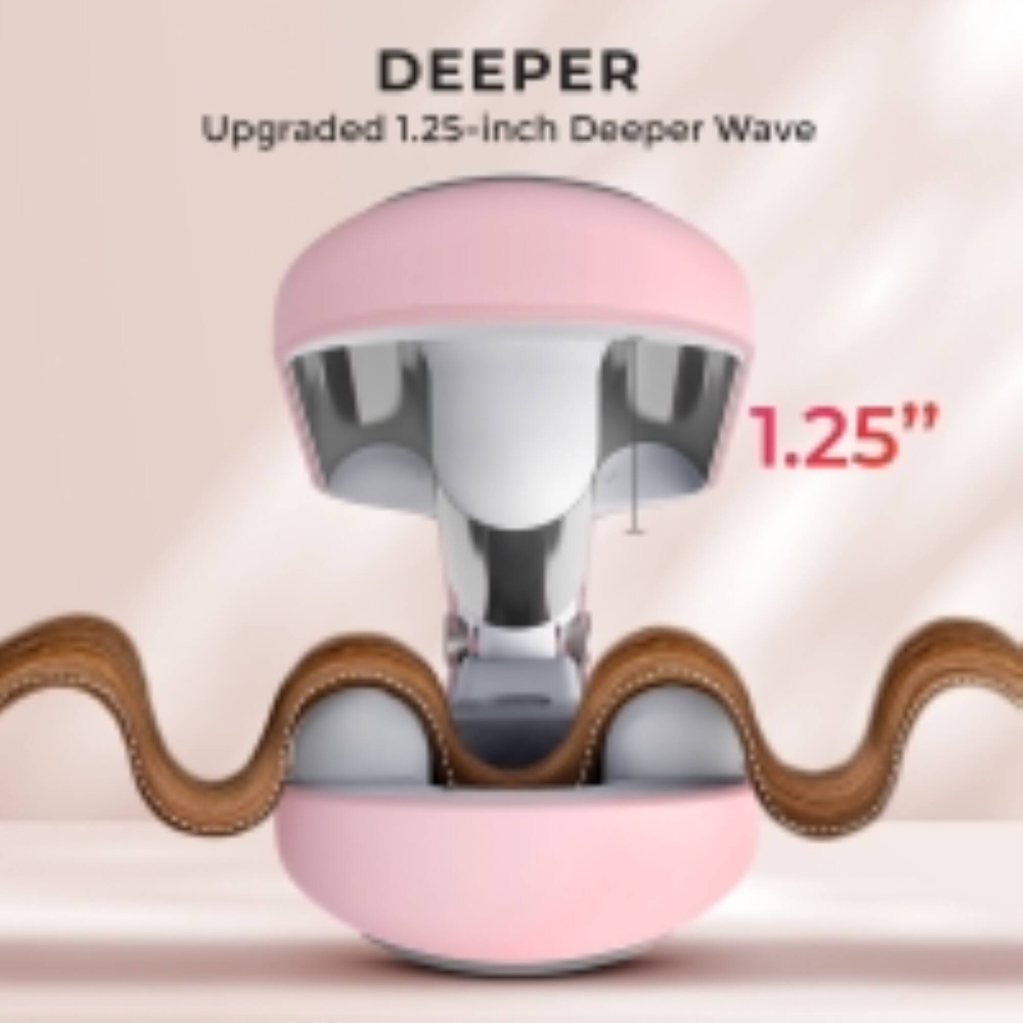 DEEPER  
Upgraded 1.25-inch Deeper Wave  
1.25"
