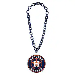 WinCraft - Houston Astros Big Chain Logo Necklace - Multicolor