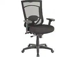 Tempur-Pedic - TP7000 Mesh Back Fabric Task Chair, (TP7000-RAV/COAL) - Black