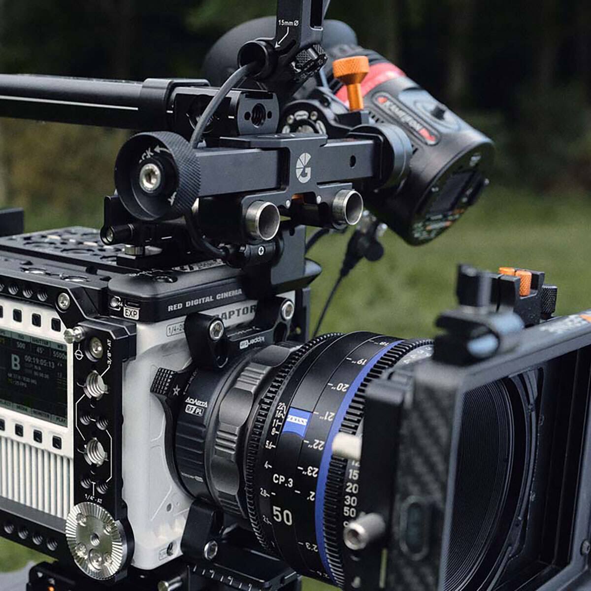 Bright Tangerine Right Side Plate for RED V RAPTOR Camera, Black - Best Buy