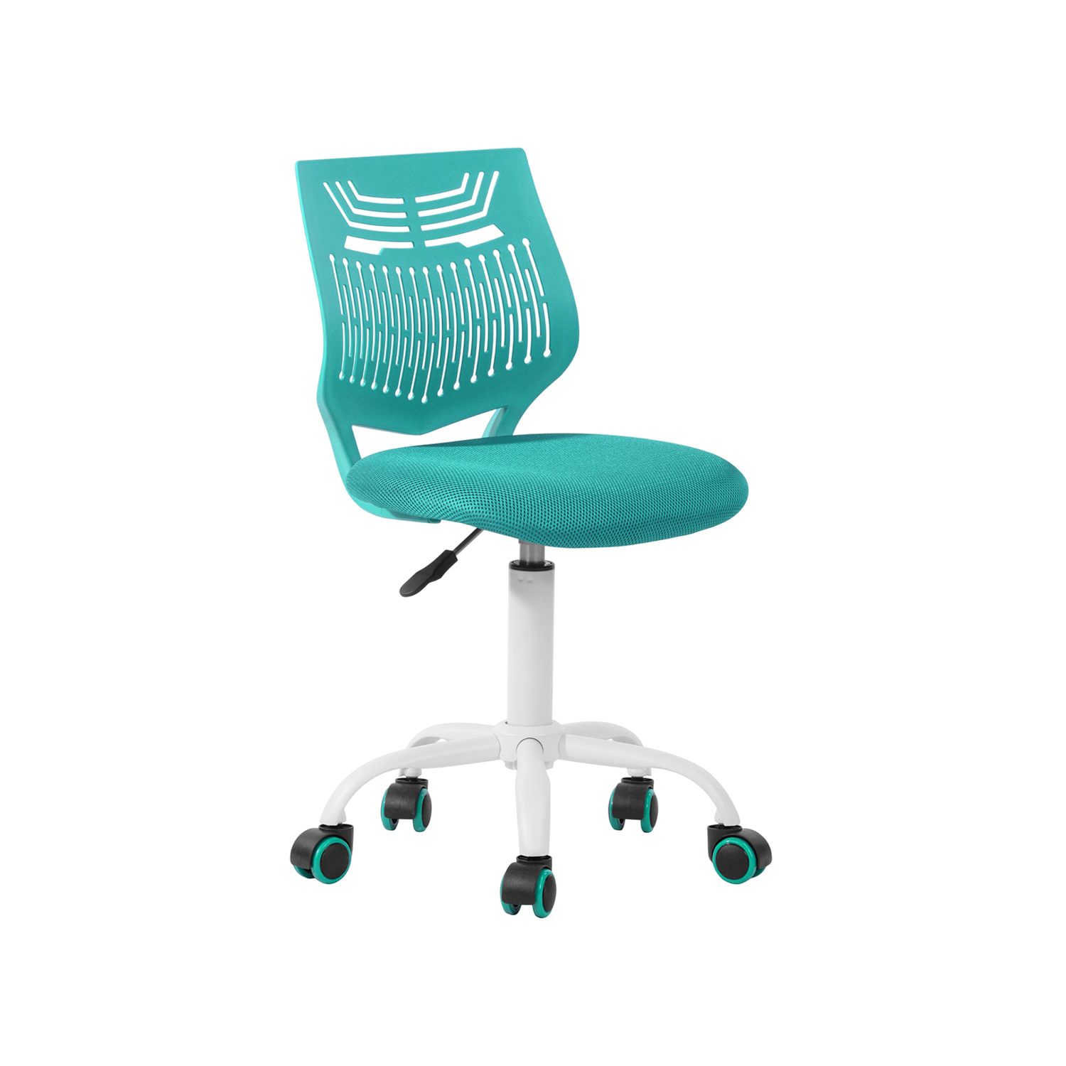 Alt View 6. Spaco - Spaco Modern Kids Desk Chair, Ergonomic Study Chair with Height Adjustable Seat,360 Swivel Rolling Chair,Teen Boys Girls - Green.