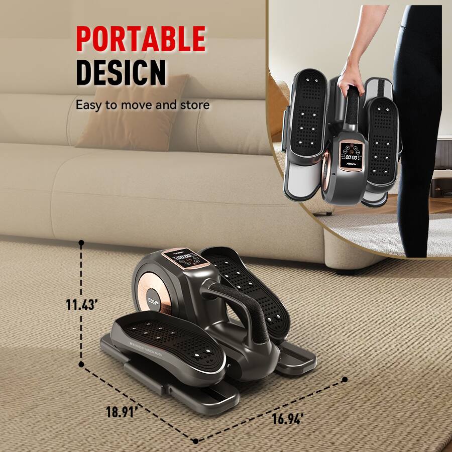 PORTABLE DESIGN  
Easy to move and store  

11.43'  
18.91'  
16.94'