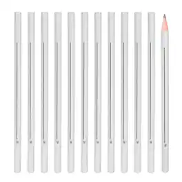 Unique Bargains - 3B Drawing Pencils for Sketching, 12pcs Sketch Pencils w/ Built-in Sharpener for Drawing, Painting, Sketching - Black