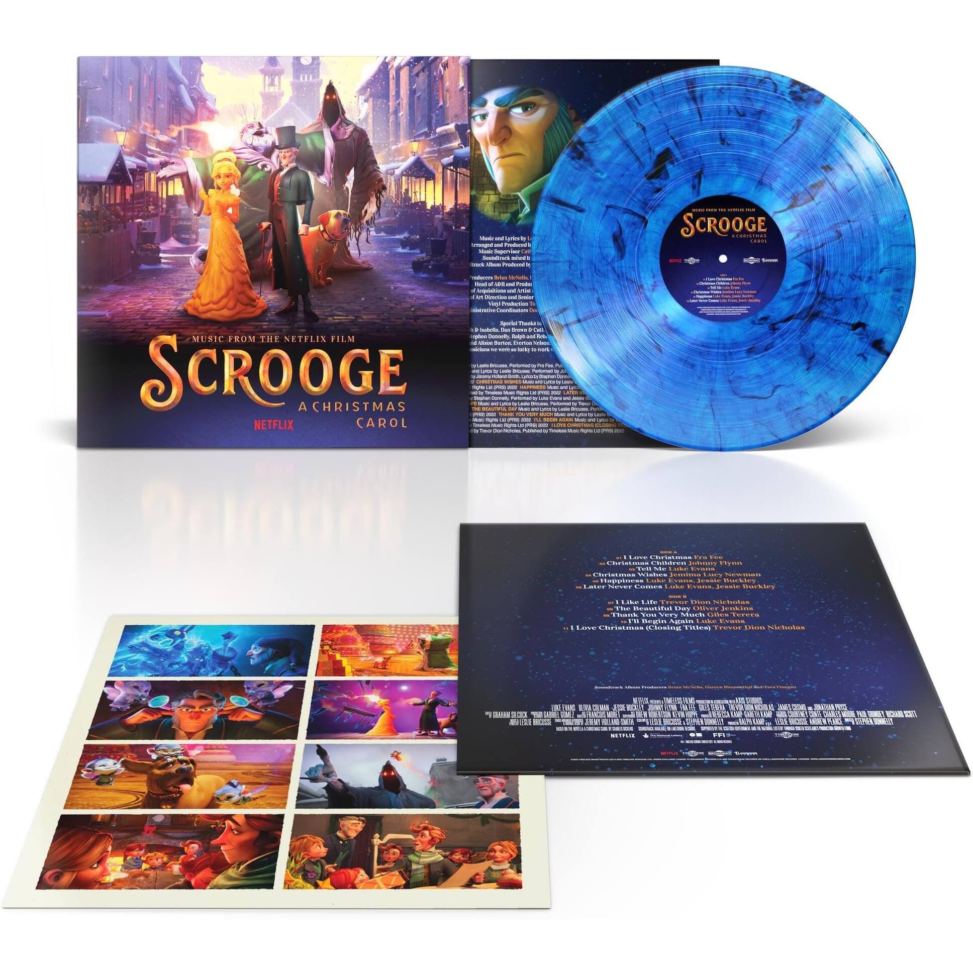Front. Scrooge: A Christmas Carol [LP].