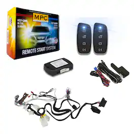 MPC - 2-Way Remote Start Kit For 2011-2017 Nissan Juke Push-To-Start - Black
