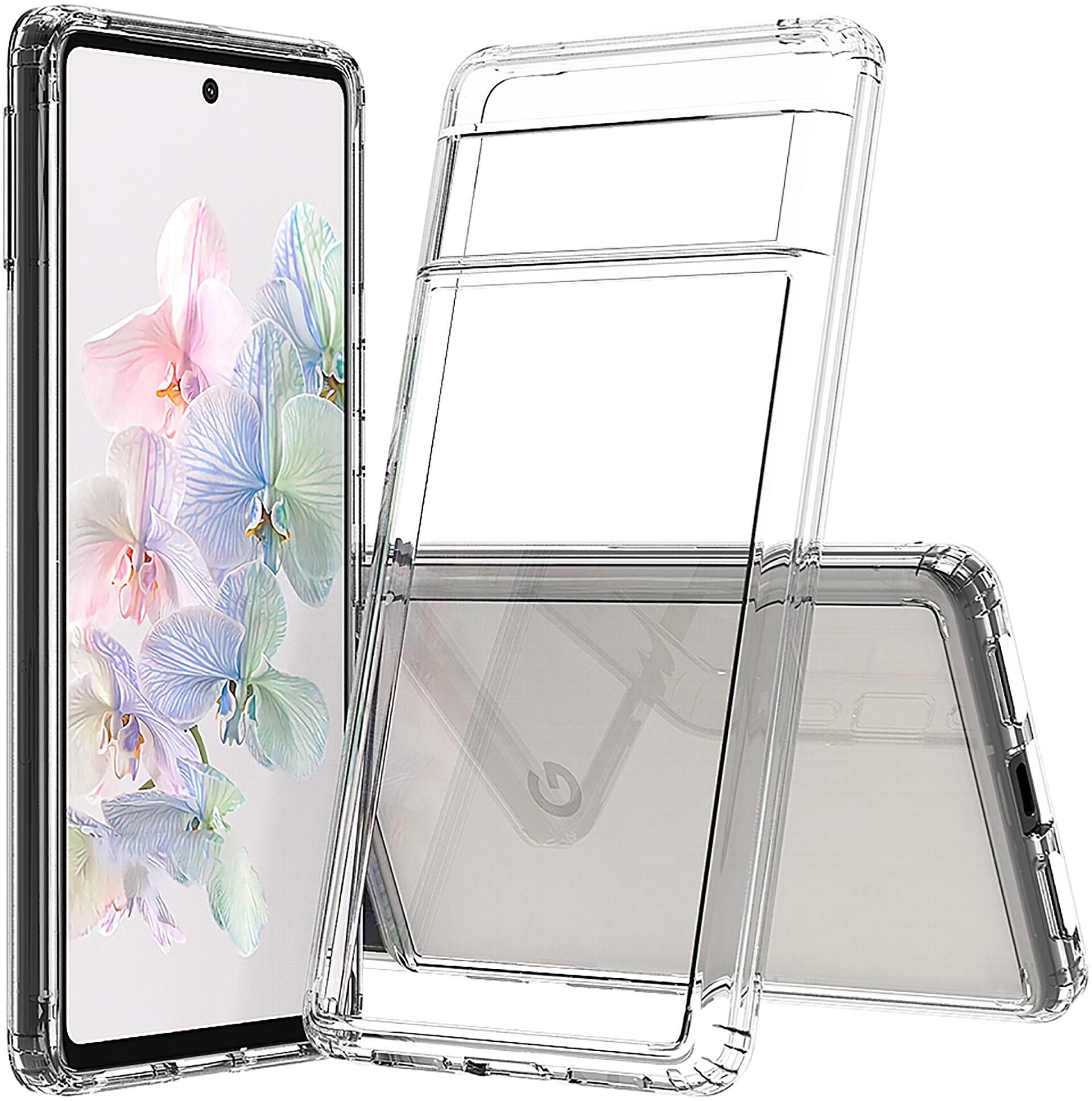 Front. Nakedcellphone - Clear Case for Google Pixel 7 - Clear.