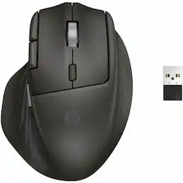HP - Ultra-Fast-Scroll Wireless Mouse 785M (B8YX4AA) - Multi Surface - Wireless - 32.81 ft - Bluetooth/Radio Frequency - Wireless - Black