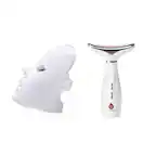 Front. Pursonic - 7-in-1 Facial Therapy Device & LED Light Therapy Mask Bundle.