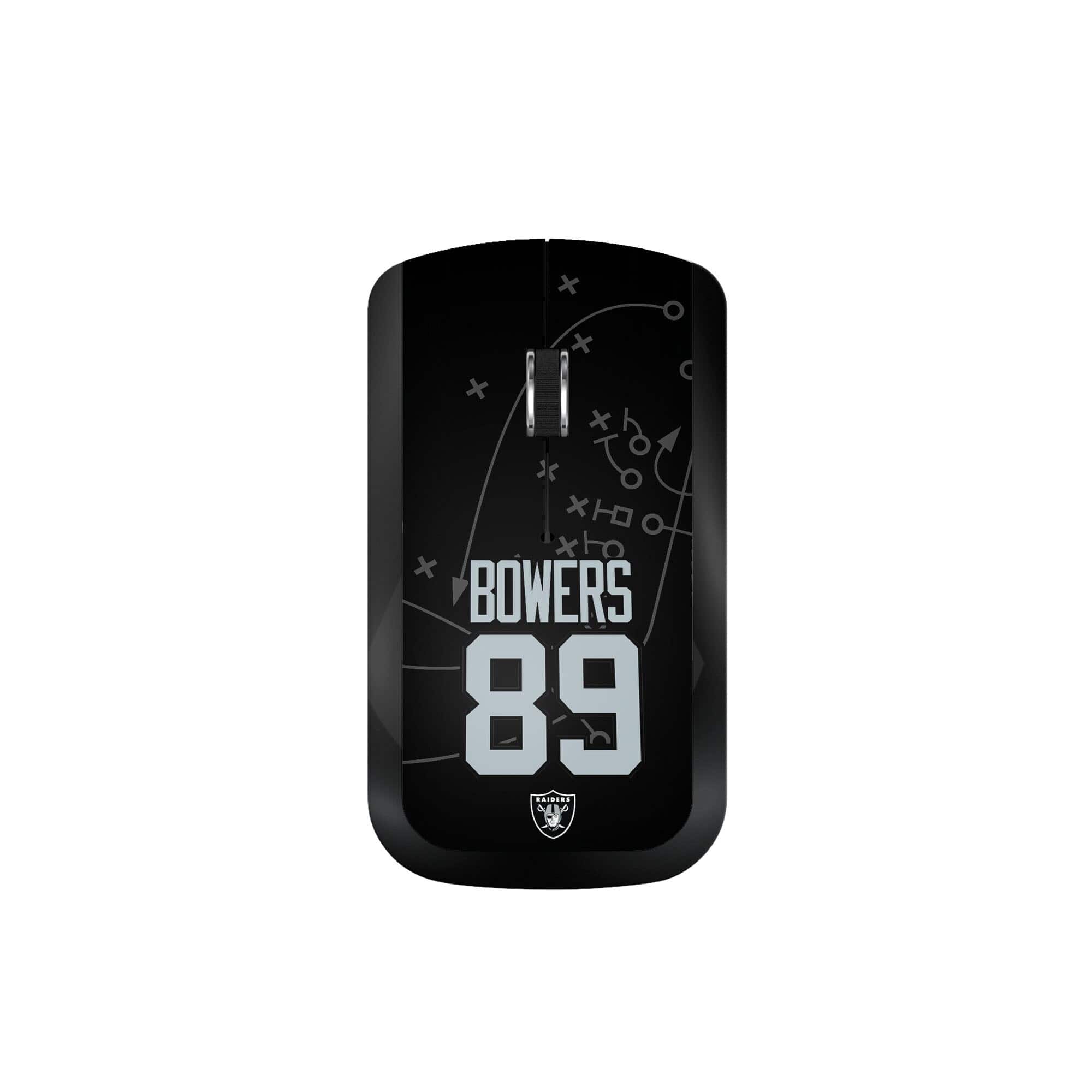 Keyscaper - Brock Bowers Las Vegas Raiders Wireless Mouse - Wireless - Black