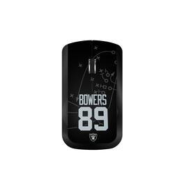 Keyscaper - Brock Bowers Las Vegas Raiders Wireless Mouse - Wireless - Black