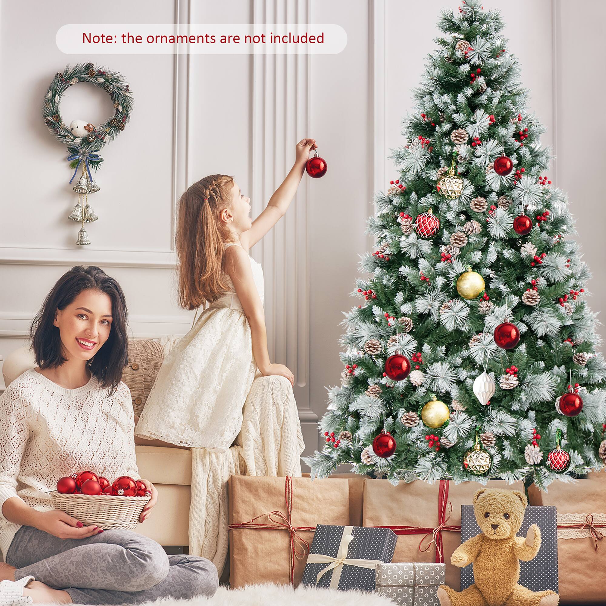 Note: the ornaments are not included