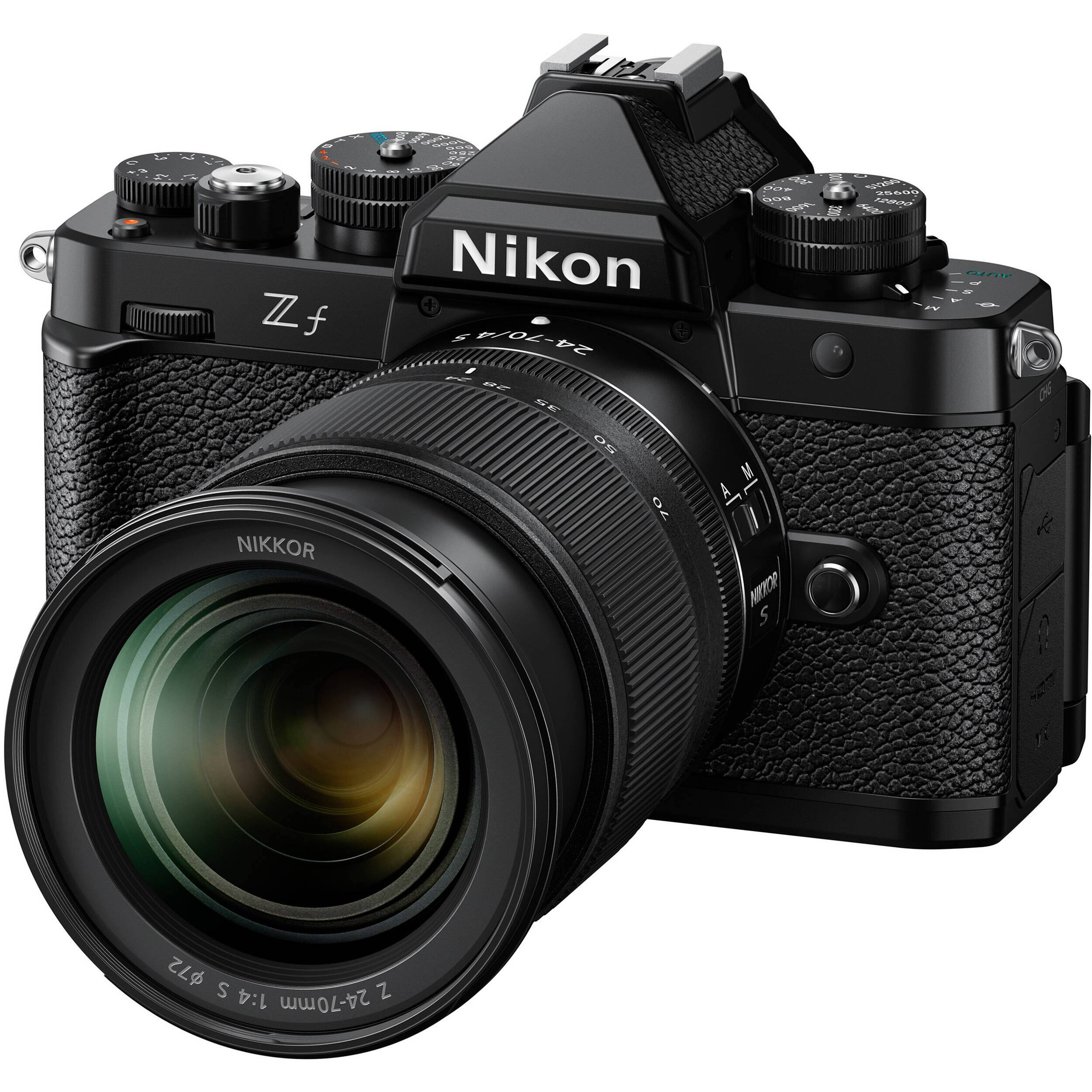 0 ! Zf f NIKKOR G  O Nikon + - WOL-TZ eC SC O5 M A 70 R S Agtne  1 GRE 06 $72 S 1:4 Z 24-70mm