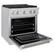 Alt View 1. ZLINE - 30 in. Wide 4 Burner ZLINE Paramount Gas Range Convection Oven (SGRS-30) - Stainless Steel.