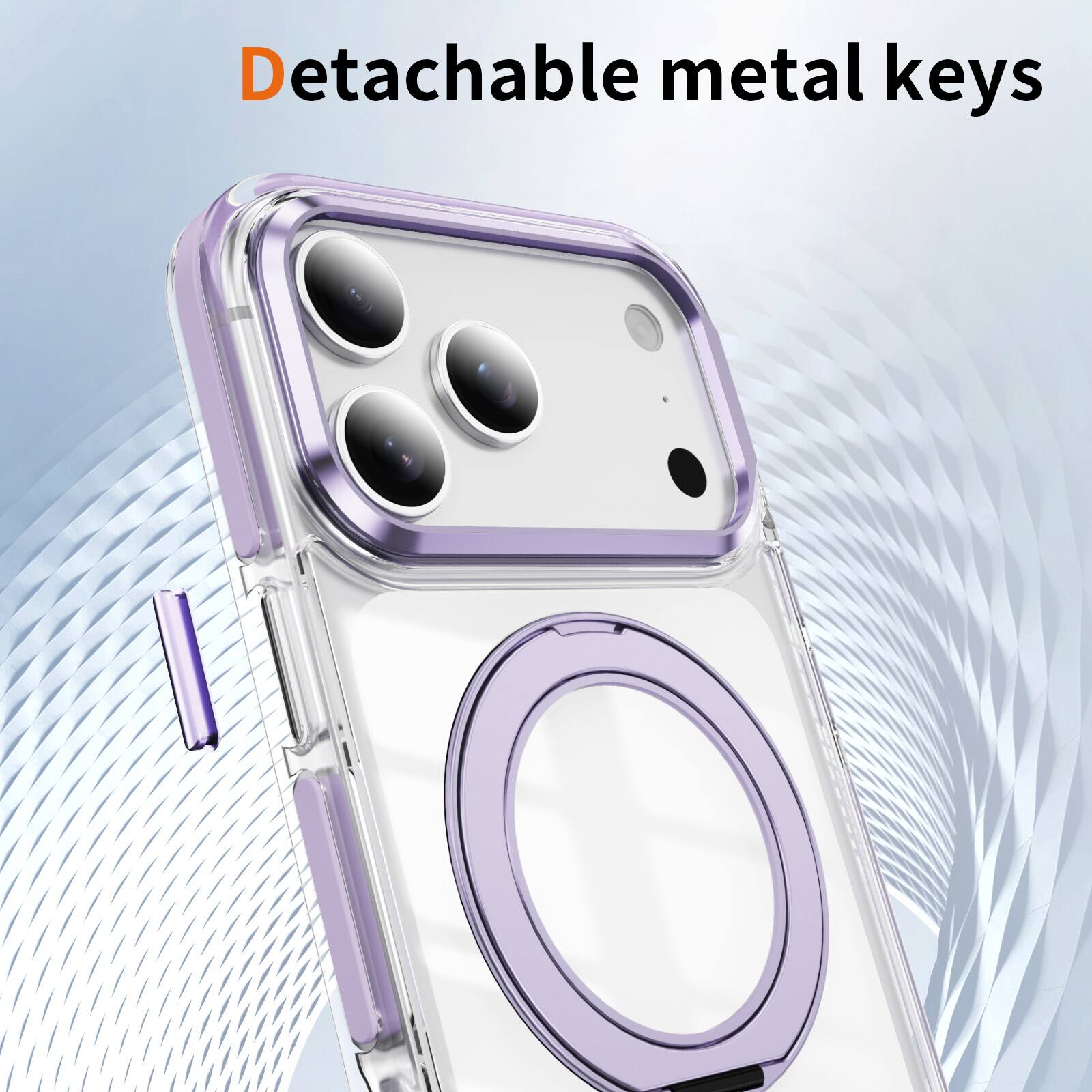 Detachable metal keys