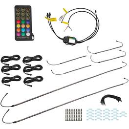 Race Sport - COLORTRAIL RGBW Underbody LED Light Kit (6-Pack) - Multi