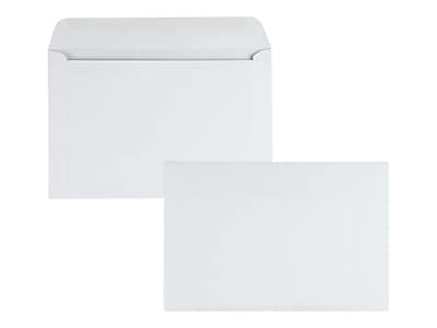 Alt View 3. Quality Park - Gummed Booklet Envelopes, 6" x 9", 100/Box - White Wove.