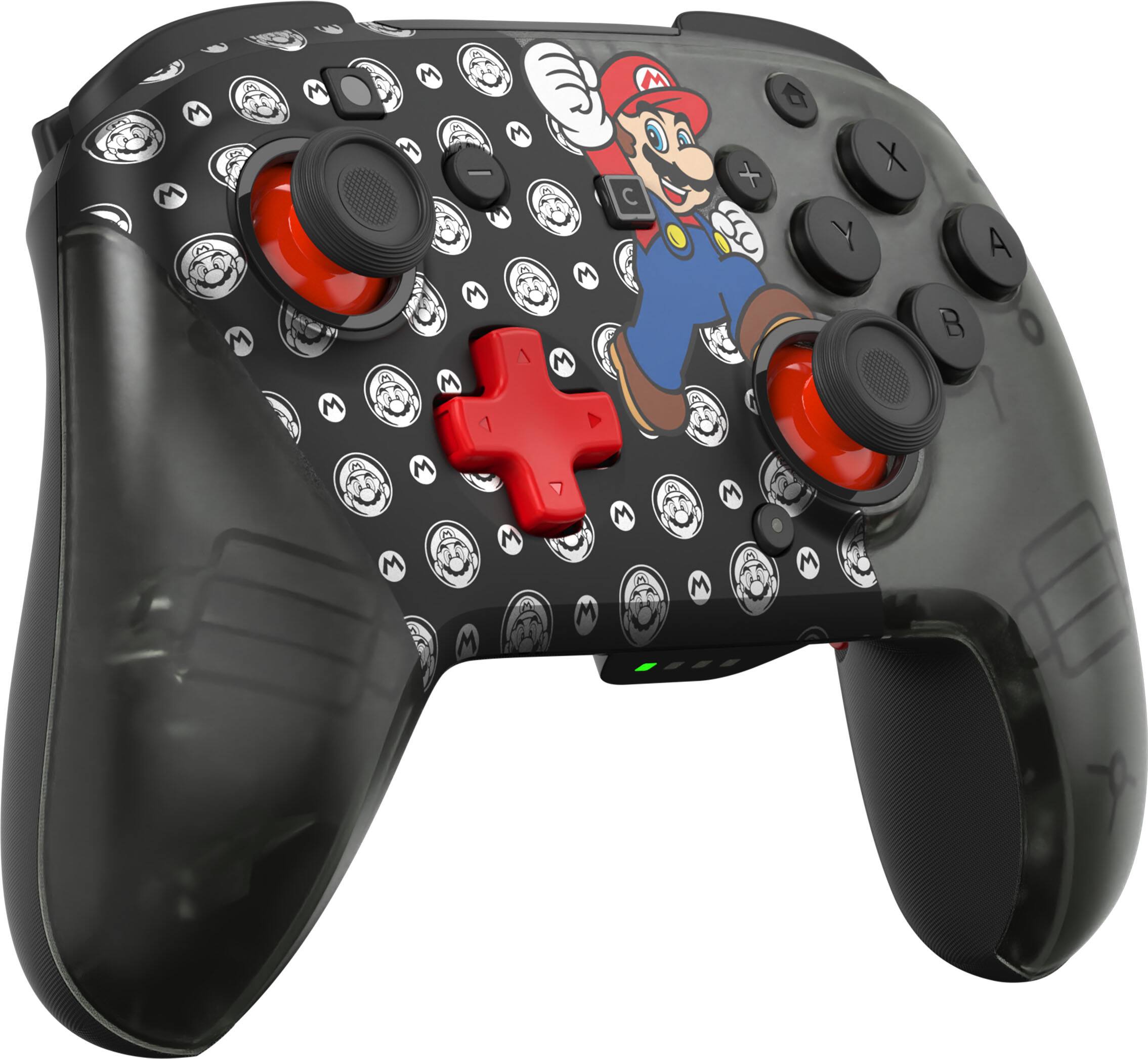 Alt View 5. Turtle Beach - Rematch Wireless Gaming Controller for Nintendo Switch 2, Nintendo Switch, Switch Lite, & OLED Model - Super Mario Jump.