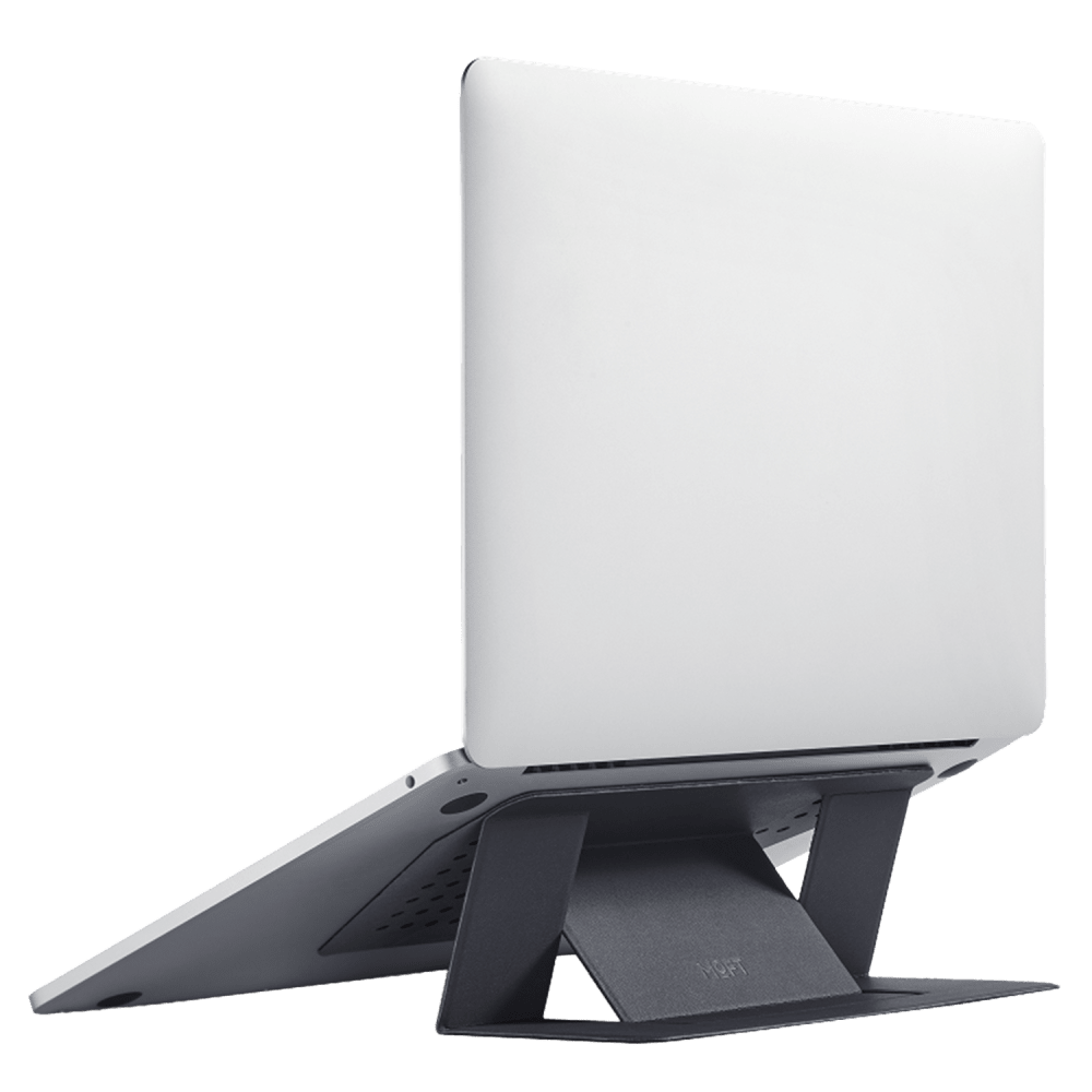 Angle. MOFT - MOFT Adhesive Laptop Stand - Jet Black.