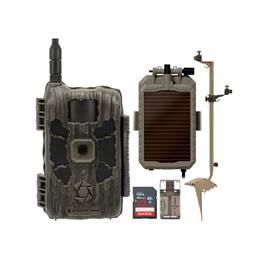 Stealth Cam - 40MP Deceptor Max Cellular Trail Camera with Solar Panel Bundle