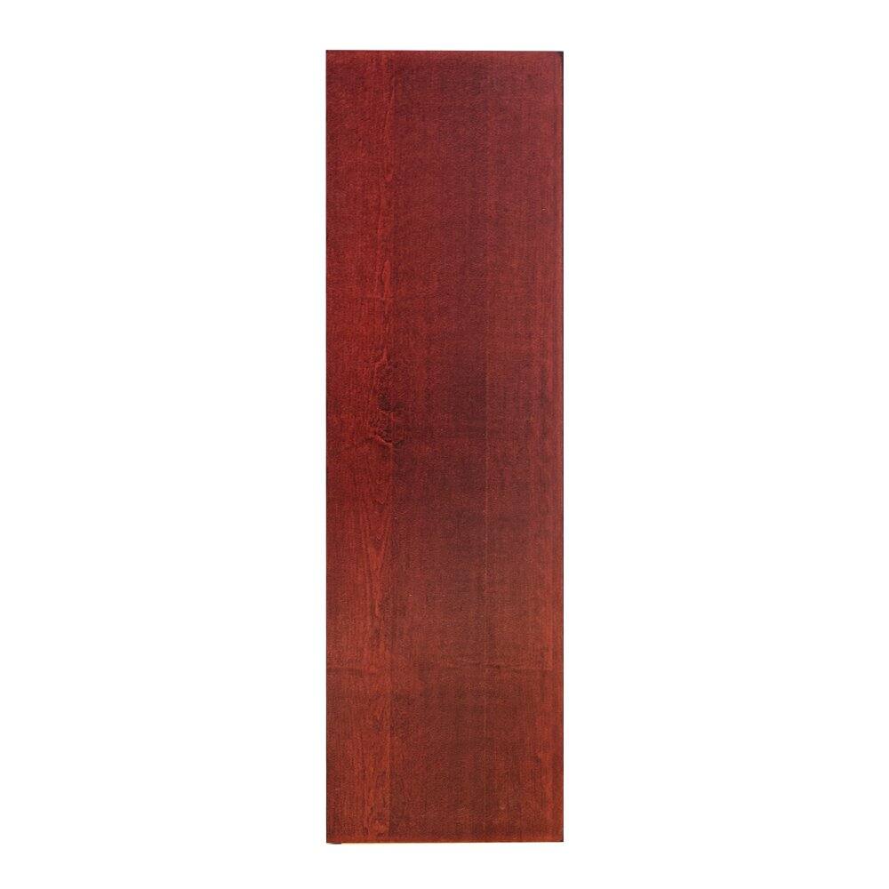 Alt View 1. Concepts in Wood - 72 x 36 Wall Storage Unit Cherry Finish - Red.