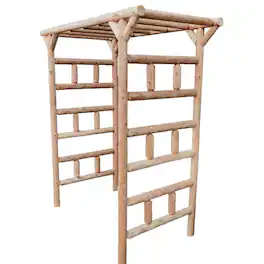 Contoured Comfort - Large Cedar Log Arbor